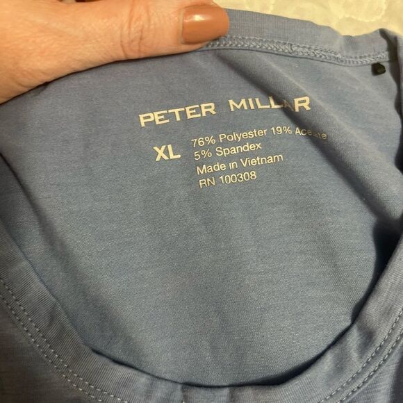 Peter Millar Women's Blue t shirt nbc sports limited edition extra large - Picture 12 of 12